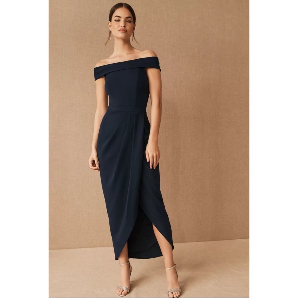Anthropologie BHLDN Black evening gown